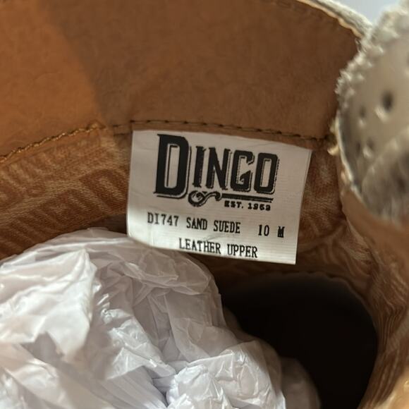 DINGO Cowboy / Cowgirl GUMMY BEAR HARNESS WESTERN FASHION BOOTIES Size 10 - Picture 5 of 9